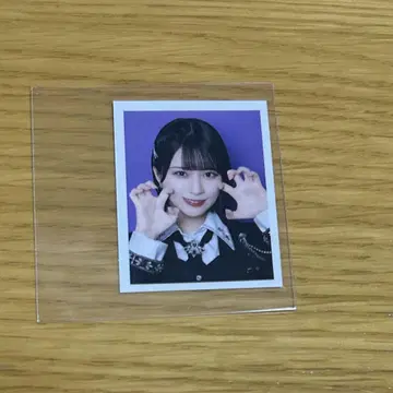 =LOVE 사사키 마이카 ID 사진 스티커 저주하고 저주해서 포즈