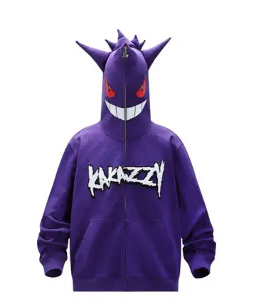 KAKAZZY 보라색 후드티