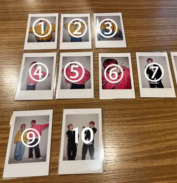 w-inds. 인스턴트 포토 카드 3매