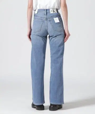 Calvin Klein Jeans High Rise Wide Leg