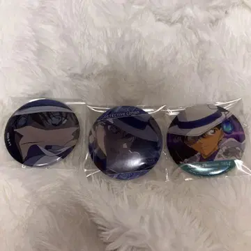 괴도 키드 캔뱃지 3개 세트