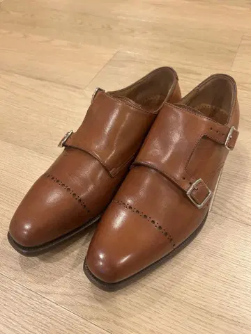 [새상품급] REGAL 가죽 신발 브라운 24.5cm