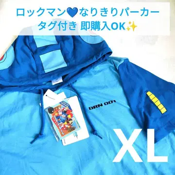 록맨 XL 반팔 후드 인형옷 돈키 T셔츠