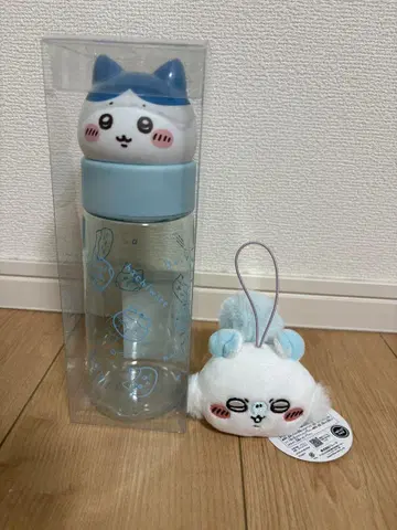 치이카와 (먼작귀) 얼굴 마이 보틀 하치와레 엎드려 마스코트 모몽가 세트