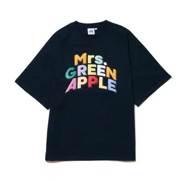 Mrs. GREEN APPLE 반팔 T셔츠 미세스 그린 애플 L 블랙