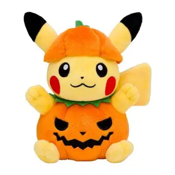 피카츄 호박 봉제 인형 약 30cm