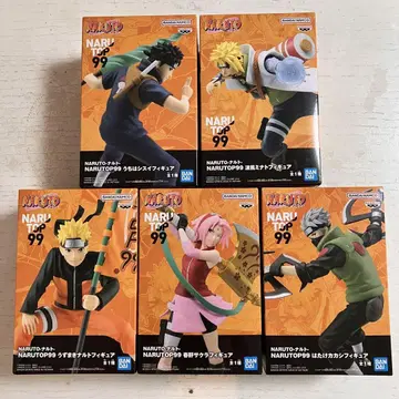[익명 배송] NARUTO NARUTOP 99 피규어 5종 세트