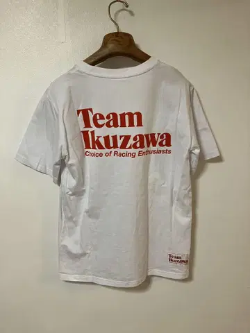 Team Ikuzawa 오가닉 코튼 T셔츠 XS (일본 사이즈 M)