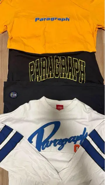 Paragraph 티셔츠 3세트