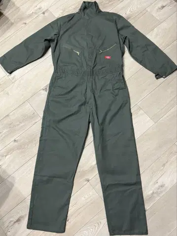 새상품급 Dickies 올인원 긴팔 카키