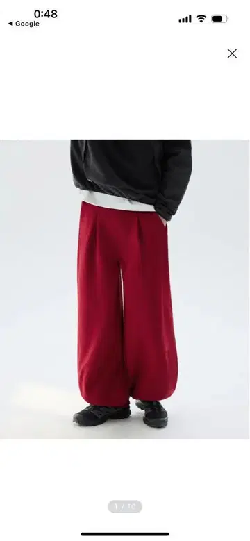 Sweat Jogger Pants_RED 스웨트 팬츠