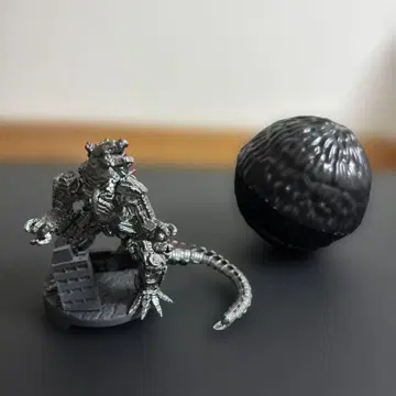 메카고질라 피규어 실버 약 15cm