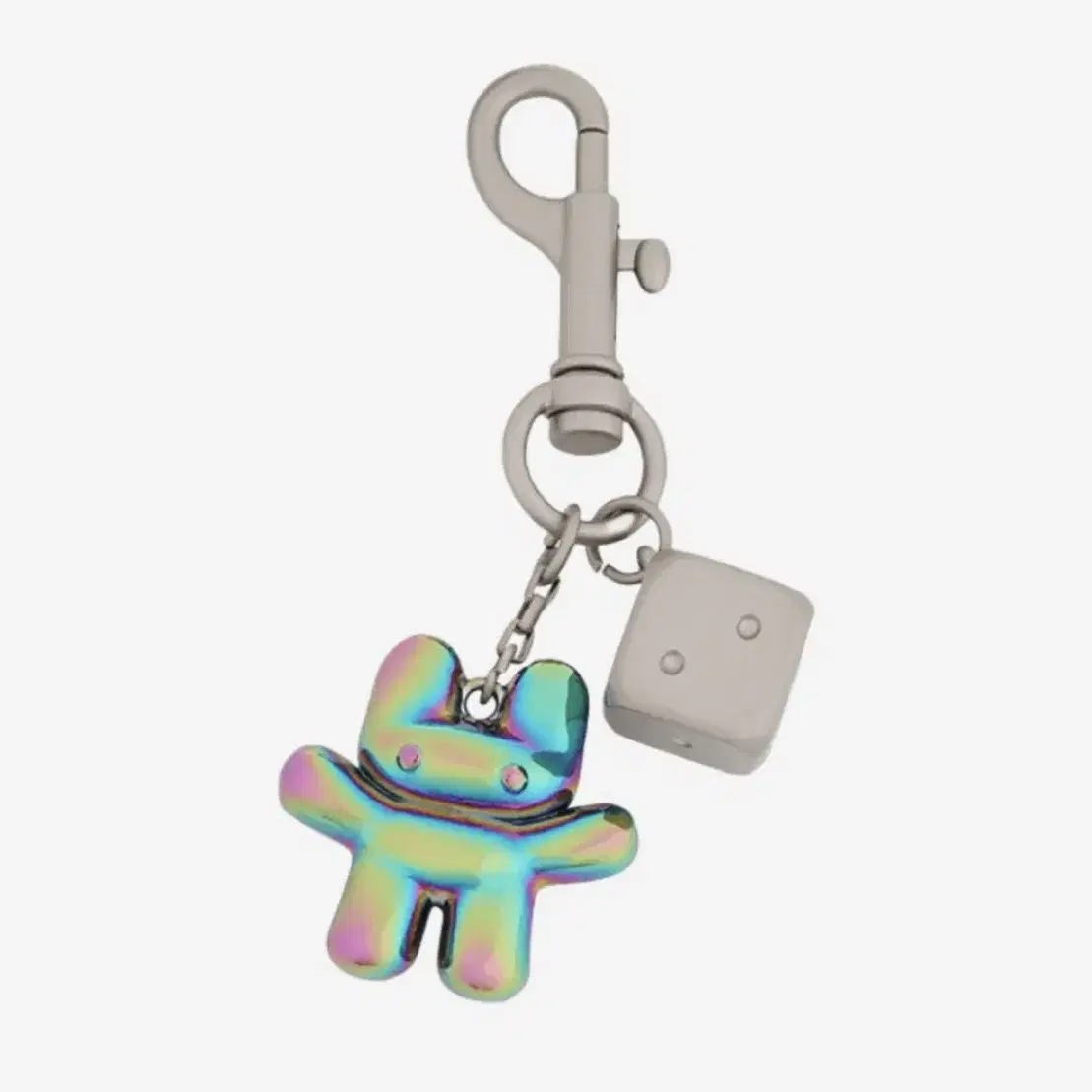 小物 NEWJEANS DICE KEYRING NewJeans Bunnies Club Tokki Official Merch Dice Keyring /+
