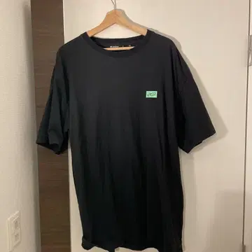 XLARGE 블랙 백 로고 티셔츠 XL