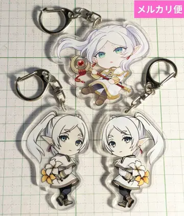 장송의 프리렌 양면 프린트 아크릴 키링