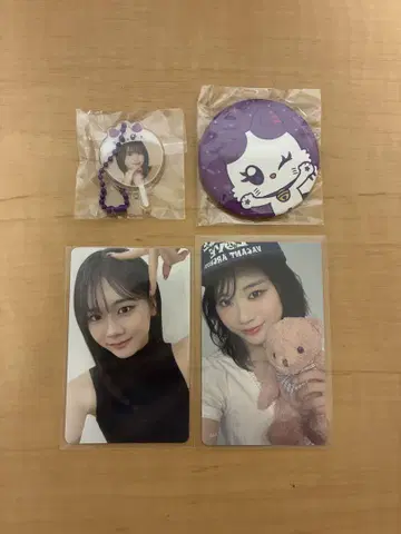 사사키 코코나 트레이딩 카드 캔뱃지 부채 홀더
