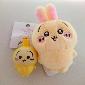 치이카와 파크 라이트 키링 &  마스코트 2개 세트