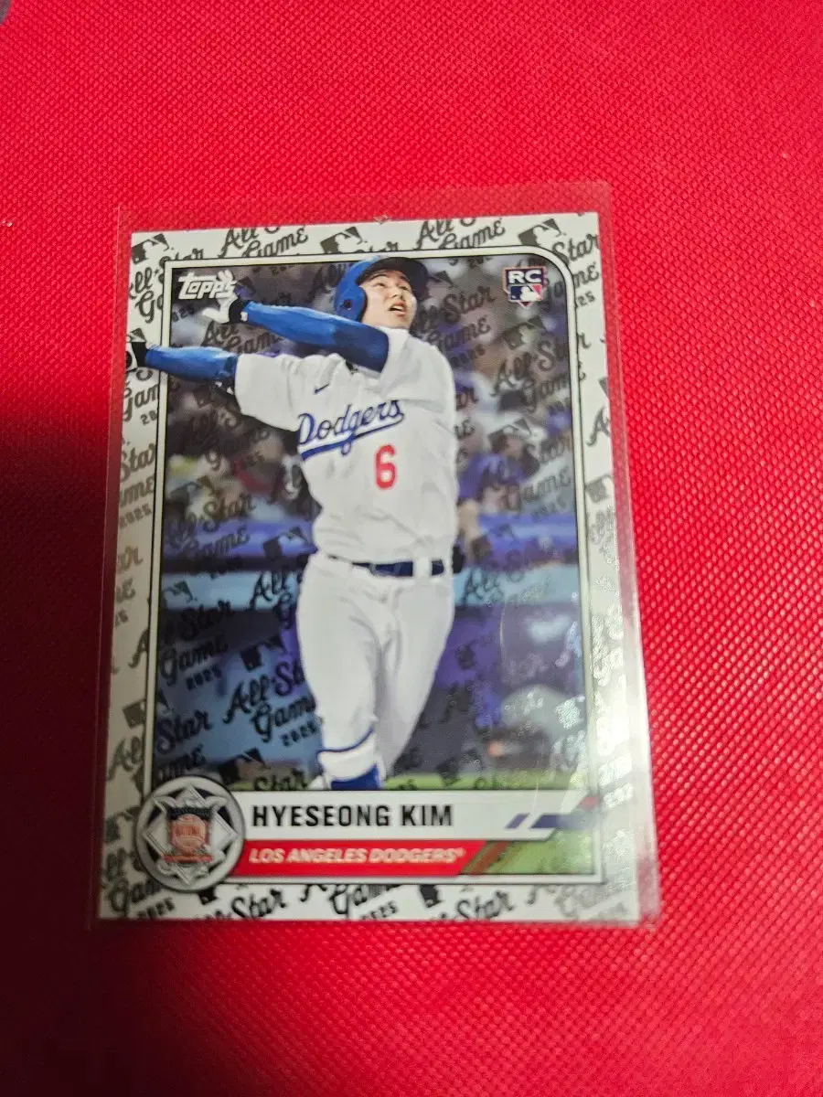 김혜성 2025 Topps All star 루키 카드