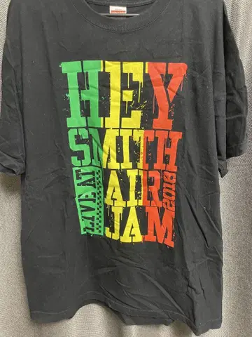 HEY SMITH AIR JAM 2018 티셔츠 XL