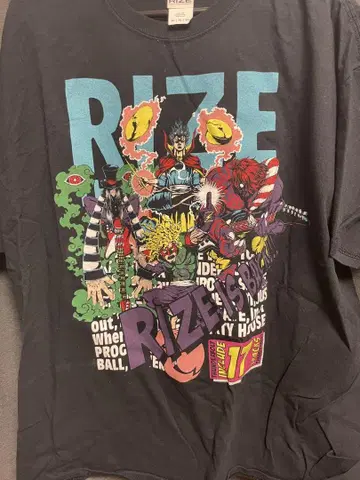 RIZE 아메리칸 코믹스 T셔츠 XL