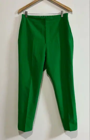 이네드 INED 선명한 컬러 슬림 레그 센터 프레스 팬츠 13