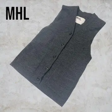 마가렛호웰 MHL 그레이 울 베스트