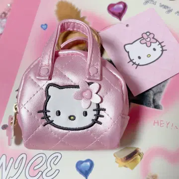 Sanrio 산리오 헬로키티 미니 퀼트 파우치