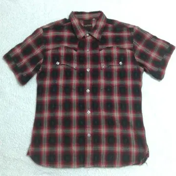 THE FLAT HEAD 플랫 헤드 체크 무늬 웨스턴 셔츠 38 일본제