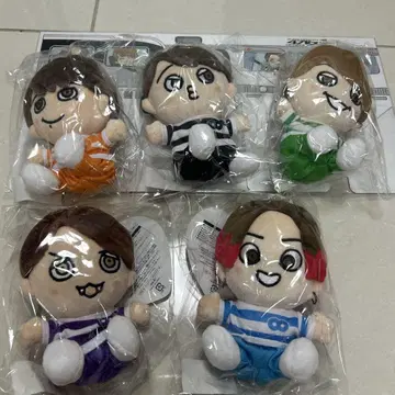 인형 마스코트 5개 세트