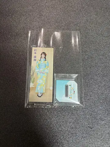 노기자카46 이와모토 렌카 개별 아크릴 스틱 키링 A상 구매 혜택