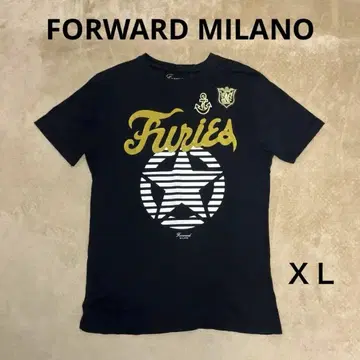 FORWARD MILANO(포워드 밀라노) 와펜 반팔 T셔츠 XL