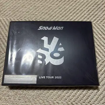Snow Man LIVE TOUR 2022 Labo. DVD 초회판