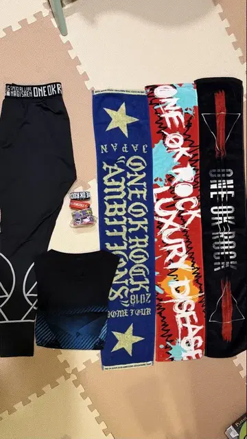 ONE OK ROCK 원오크 굿즈 셔츠 타월 라바밴 레깅스
