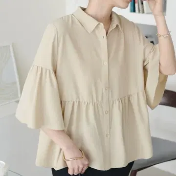 DISCORD 소매 플레어 티어드 셔츠