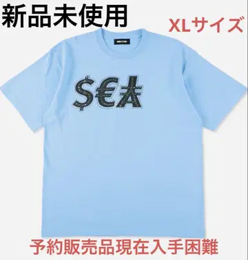[미사용 새상품] WINDANDSEA MONEY SEA S/STEE XL