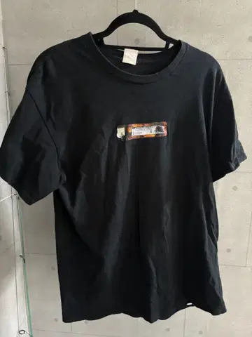 amnjx 블랙 T셔츠