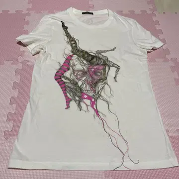 ALEXANDER McQUEEN 스컬 아트 티셔츠