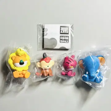 전 4종 컴프 세트 어깨 쿵 Fig. 타베코 동물 THE MOVIE 가챠