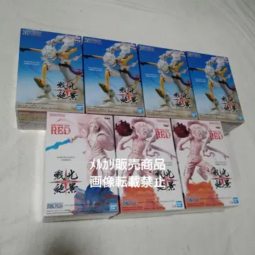 원피스 루피 니카 기어 5 샹크스 피규어 전광절경 RED