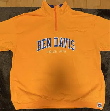 BEN DAVIS 하프 지퍼 후드티
