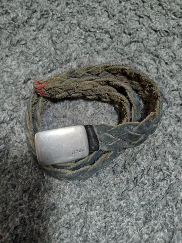 뜨개질 가죽 벨트