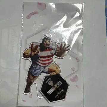 럭비 일본 대표 스트리트 파이터 콜라보 아크릴 스탠드 에드몬드 혼다