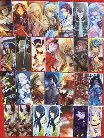 FGO 최종 재림전 편성 화면풍 카드 32기