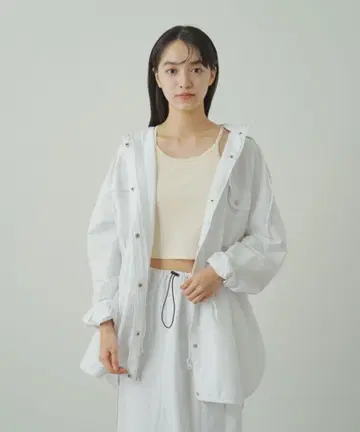 earthy 후디 블루종