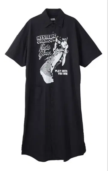 HYSTERIC GLAMOUR NIGHT GAMES 롱 원피스