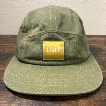HUF 허프 올리브 플랫 빌 캡 스트릿 스케이터