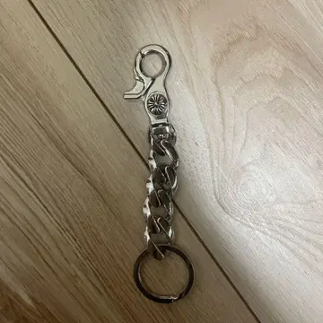 실버 체인 후크 포함 키링