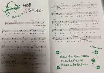 우타프리 10th 스코어북 SCORE BOOK 레이지 코토부키 레이지