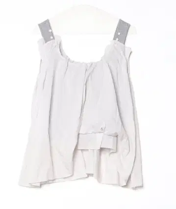 CHALAYAN 후세인 찰라얀 슬리브리스 라이트 그레이 튜닉