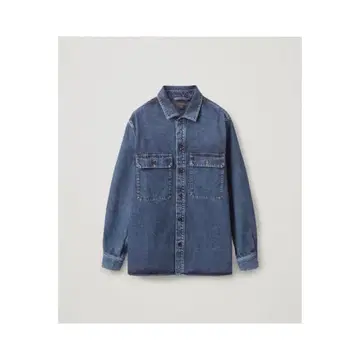 COS 릴랙스 핏 데님 셔츠 size:S